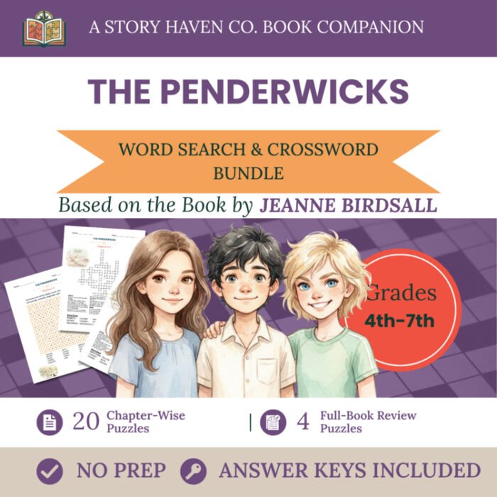 The Penderwicks vocabulary activities for Grades 4-7 – cover
