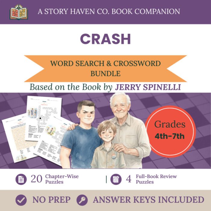 Crash vocabulary activities for Grades 4-7 – cover