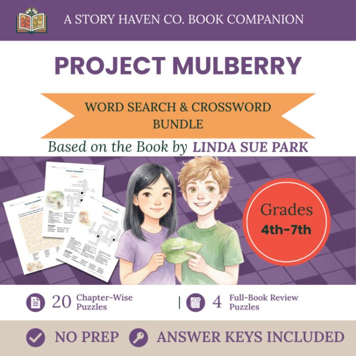 Project Mulberry vocabulary activities for Grades 4-7 – cover