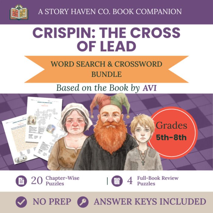 Crispin: The Cross of Lead vocabulary activities for Grades 5-8 – cover